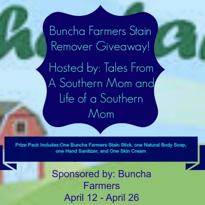 Buncha Farmers Stain Remover #Giveaway US Ends 4/26